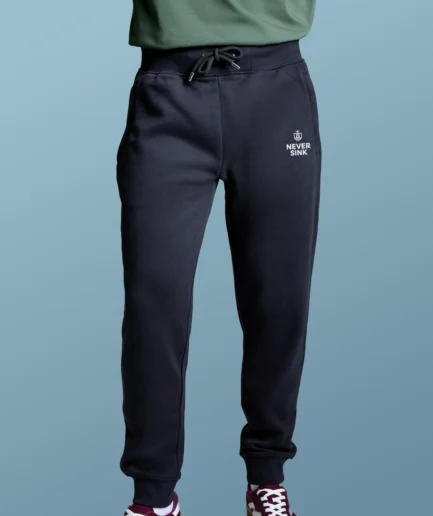 Never Sink signature jog pants black NS003
